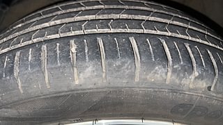 Used 2020 Toyota Glanza [2019-2022] G CVT Petrol Automatic tyres LEFT FRONT TYRE TREAD VIEW