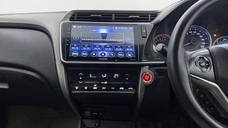 Used 2017 honda City V 4th Gen Petrol Manual interior MUSIC SYSTEM & AC CONTROL VIEW