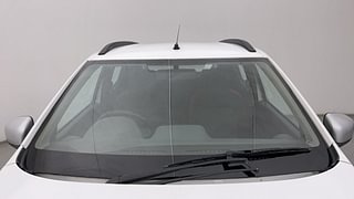 Used 2021 renault Kwid 1.0 RXT Opt Petrol Manual exterior FRONT WINDSHIELD VIEW
