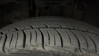 Used 2019 Tata Tiago [2016-2020] Revotron XZ Petrol Manual tyres LEFT FRONT TYRE TREAD VIEW