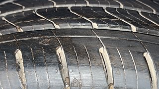 Used 2021 Hyundai Verna SX Opt Petrol Petrol Manual tyres LEFT FRONT TYRE TREAD VIEW