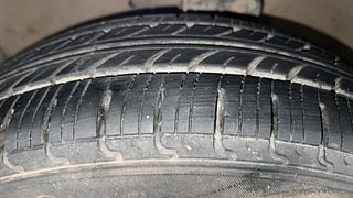 Used 2015 Maruti Suzuki Celerio VXI AMT Petrol Automatic tyres LEFT FRONT TYRE TREAD VIEW