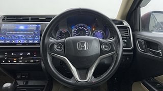 Used 2017 honda City V 4th Gen Petrol Manual interior STEERING VIEW