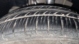 Used 2017 Tata Tiago [2016-2020] Revotron XZA AMT Petrol Automatic tyres LEFT FRONT TYRE TREAD VIEW