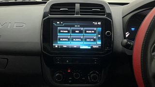 Used 2021 Renault Kwid 1.0L RXT (O) AMT SCE Petrol Automatic interior MUSIC SYSTEM & AC CONTROL VIEW