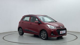 Used 2017 Hyundai Grand i10 [2017-2020] Sportz (O) AT 1.2 Kappa VTVT Petrol Automatic exterior RIGHT FRONT CORNER VIEW