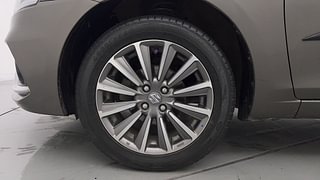 Used 2019 Maruti Suzuki Ciaz Alpha AT Petrol Petrol Automatic tyres LEFT FRONT TYRE RIM VIEW