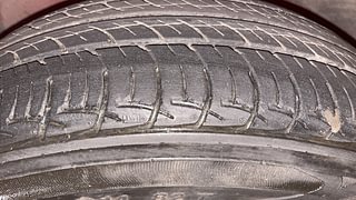 Used 2012 Ford Figo [2010-2015] Duratec Petrol EXI 1.2 Petrol Manual tyres LEFT FRONT TYRE TREAD VIEW