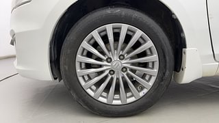 Used 2017 maruti-suzuki Ciaz Alpha Petrol Petrol Manual tyres LEFT FRONT TYRE RIM VIEW