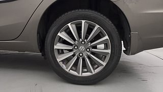 Used 2019 Maruti Suzuki Ciaz Alpha AT Petrol Petrol Automatic tyres LEFT REAR TYRE RIM VIEW