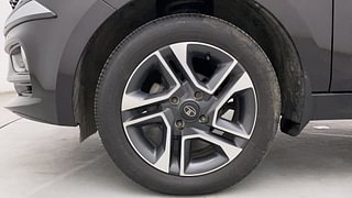 Used 2022 Tata Tiago XZA+ AMT Petrol Automatic tyres LEFT FRONT TYRE RIM VIEW