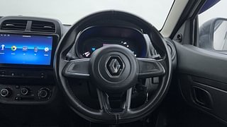 Used 2021 renault Kwid 1.0 RXT Opt Petrol Manual interior STEERING VIEW