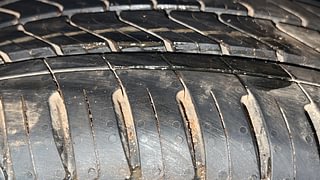 Used 2021 Hyundai Verna SX Opt Petrol Petrol Manual tyres RIGHT REAR TYRE TREAD VIEW