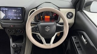 Used 2021 Maruti Suzuki Wagon R 1.2 [2019-2022] VXI Petrol Manual interior STEERING VIEW