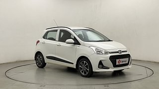 Used 2018 Hyundai Grand i10 [2017-2020] Sportz AT 1.2 Kappa VTVT Petrol Automatic exterior RIGHT FRONT CORNER VIEW