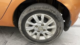 Used 2019 Tata Tiago [2016-2020] Revotron XZ Petrol Manual tyres LEFT REAR TYRE RIM VIEW