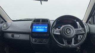 Used 2021 renault Kwid 1.0 RXT Opt Petrol Manual interior DASHBOARD VIEW