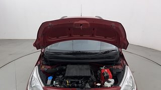 Used 2017 Hyundai Grand i10 [2017-2020] Sportz (O) AT 1.2 Kappa VTVT Petrol Automatic engine ENGINE & BONNET OPEN FRONT VIEW