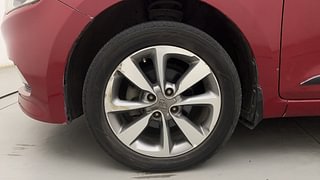 Used 2015 Hyundai Elite i20 [2014-2018] Asta 1.4 CRDI Diesel Manual tyres LEFT FRONT TYRE RIM VIEW