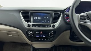 Used 2018 Hyundai Verna [2017-2020] 1.6 VTVT SX Petrol Manual interior MUSIC SYSTEM & AC CONTROL VIEW