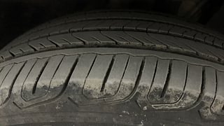 Used 2022 Skoda Kushaq Style 1.0L TSI AT Petrol Automatic tyres LEFT FRONT TYRE TREAD VIEW