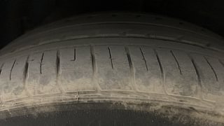 Used 2022 Hyundai Grand i10 Nios Asta 1.2 Kappa VTVT Petrol Manual tyres LEFT FRONT TYRE TREAD VIEW