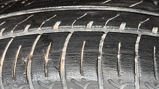 Used 2021 Hyundai New Santro 1.1 Asta MT Petrol Manual tyres LEFT REAR TYRE TREAD VIEW