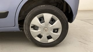 Used 2010 Maruti Suzuki Wagon R 1.0 [2010-2019] VXi Petrol Manual tyres LEFT REAR TYRE RIM VIEW