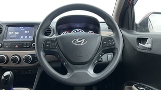 Used 2017 Hyundai Grand i10 [2017-2020] Sportz (O) AT 1.2 Kappa VTVT Petrol Automatic interior STEERING VIEW