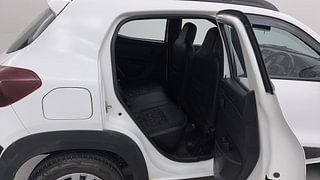 Used 2021 renault Kwid 1.0 RXT Opt Petrol Manual interior RIGHT SIDE REAR DOOR CABIN VIEW