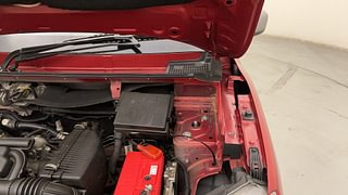 Used 2021 Renault Kwid 1.0L RXT (O) AMT SCE Petrol Automatic engine ENGINE LEFT SIDE HINGE & APRON VIEW