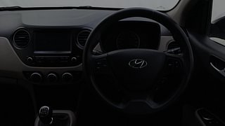 Used 2018 Hyundai Grand i10 [2017-2020] Sportz (O) 1.2 kappa VTVT Petrol Manual interior STEERING VIEW