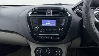 Used 2017 Tata Tiago [2016-2020] Revotron XZA AMT Petrol Automatic interior MUSIC SYSTEM & AC CONTROL VIEW