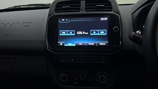 Used 2021 renault Kwid 1.0 RXT Opt Petrol Manual interior MUSIC SYSTEM & AC CONTROL VIEW