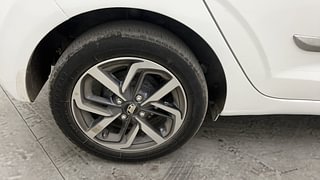 Used 2022 Hyundai Grand i10 Nios Asta 1.2 Kappa VTVT Petrol Manual tyres RIGHT REAR TYRE RIM VIEW