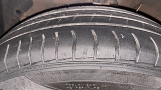 Used 2019 Hyundai New Santro 1.1 Sportz MT Petrol Manual tyres LEFT FRONT TYRE TREAD VIEW