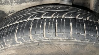 Used 2015 Maruti Suzuki Celerio VXI AMT Petrol Automatic tyres LEFT REAR TYRE TREAD VIEW