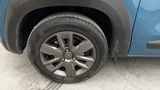 Used 2021 Renault Kwid CLIMBER 1.0 AMT Opt Petrol Automatic tyres LEFT FRONT TYRE RIM VIEW