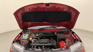 Used 2021 Renault Kwid 1.0L RXT (O) AMT SCE Petrol Automatic engine ENGINE & BONNET OPEN FRONT VIEW
