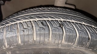 Used 2016 Maruti Suzuki Celerio VXI Petrol Manual tyres LEFT FRONT TYRE TREAD VIEW