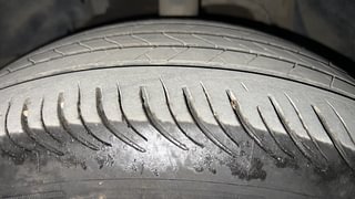 Used 2021 Tata Nexon XZA Plus AMT Diesel S Diesel Automatic tyres LEFT FRONT TYRE TREAD VIEW