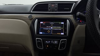 Used 2019 Maruti Suzuki Ciaz Alpha AT Petrol Petrol Automatic interior MUSIC SYSTEM & AC CONTROL VIEW