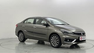 Used 2019 Maruti Suzuki Ciaz Alpha AT Petrol Petrol Automatic exterior RIGHT FRONT CORNER VIEW