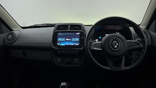 Used 2021 renault Kwid 1.0 RXT Opt Petrol Manual interior DASHBOARD VIEW