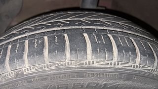 Used 2017 Hyundai Grand i10 [2017-2020] Sportz (O) AT 1.2 Kappa VTVT Petrol Automatic tyres LEFT FRONT TYRE TREAD VIEW