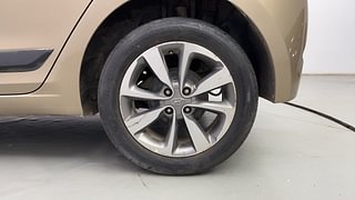 Used 2015 Hyundai Elite i20 [2014-2018] Asta 1.2 Petrol Manual tyres LEFT REAR TYRE RIM VIEW