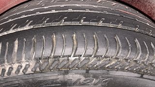 Used 2012 Ford Figo [2010-2015] Duratec Petrol EXI 1.2 Petrol Manual tyres LEFT REAR TYRE TREAD VIEW