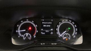Used 2022 Skoda Kushaq Style 1.0L TSI AT Petrol Automatic interior CLUSTERMETER VIEW