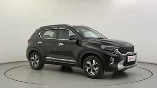 Used 2021 Kia Sonet HTX 1.0 iMT Petrol Manual exterior RIGHT FRONT CORNER VIEW