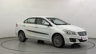 Used 2017 maruti-suzuki Ciaz Alpha Petrol Petrol Manual exterior RIGHT FRONT CORNER VIEW